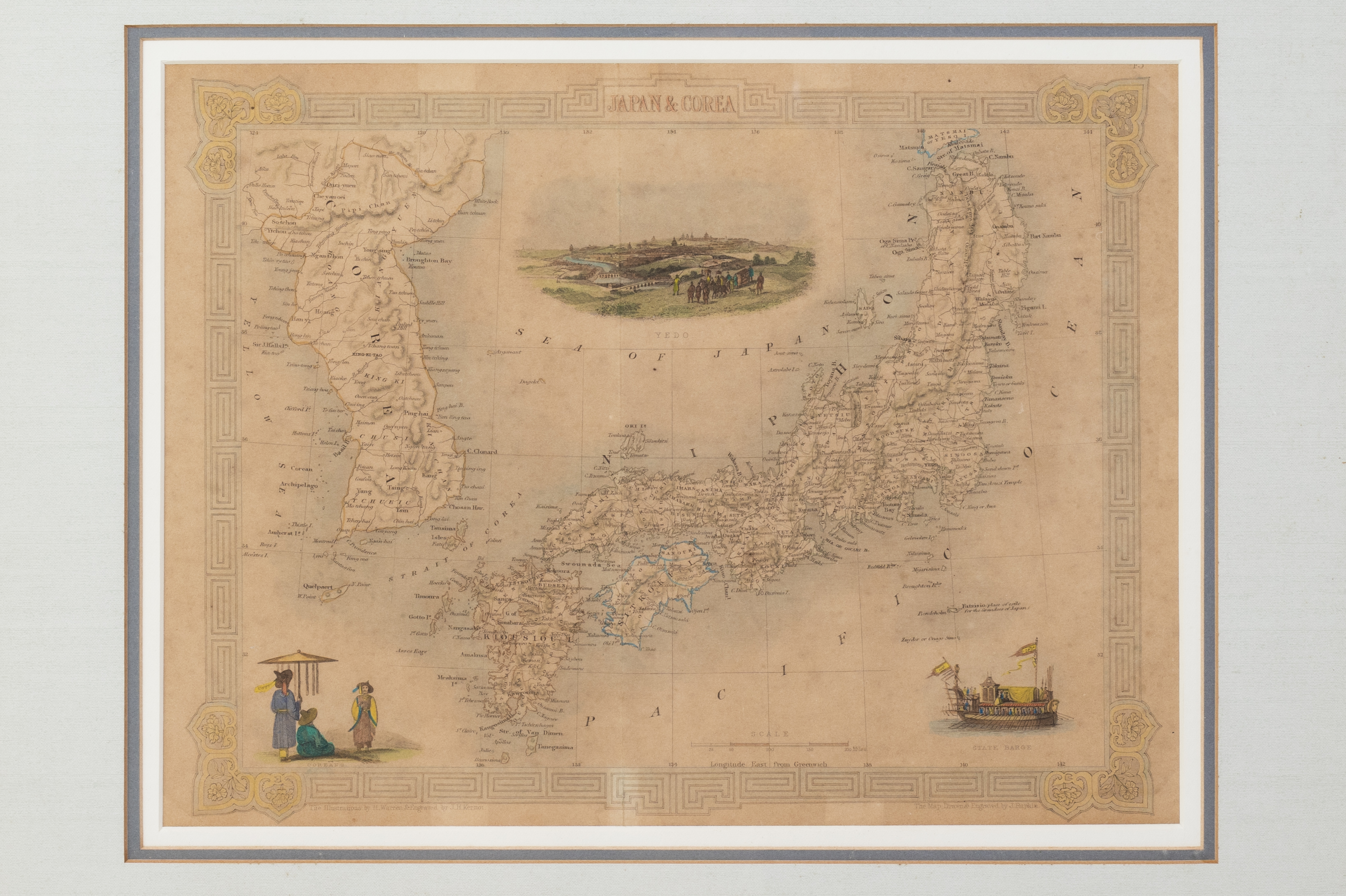 A MAP OF JAPAN AND COREA (1851) - Image 3 of 3
