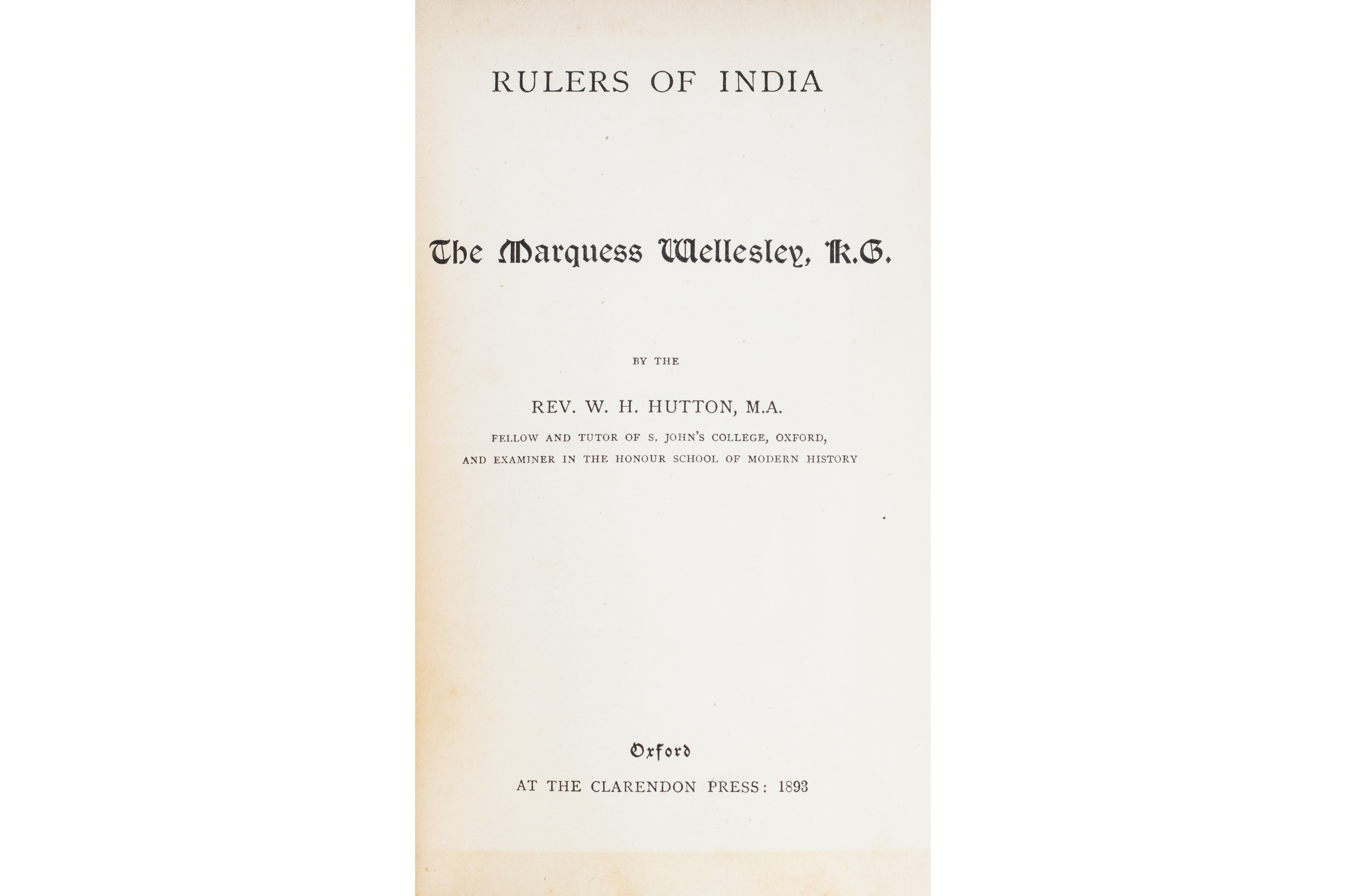 VARIOUS AUTHORS - 'RULERS OF INDIA' - Image 15 of 19