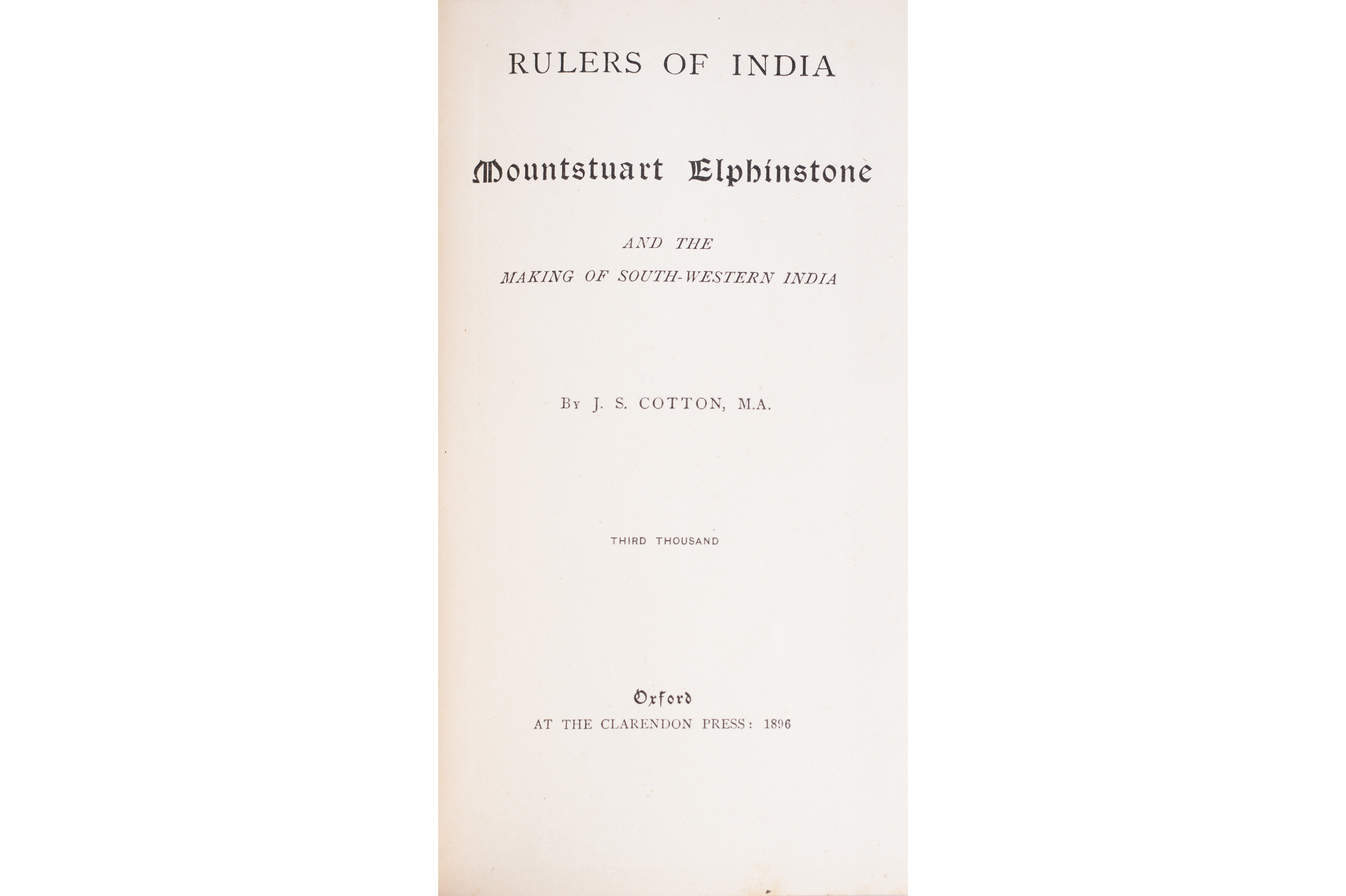 VARIOUS AUTHORS - 'RULERS OF INDIA' - Image 17 of 19