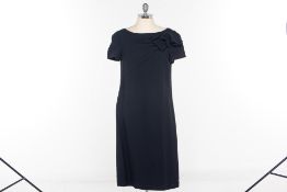 A PRADA BLACK SHIFT DRESS