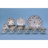 FLORAL PART SERVICE COFFEE SET