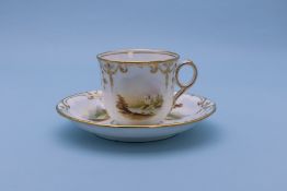 TWO TEA CUPS AND SAUCERS