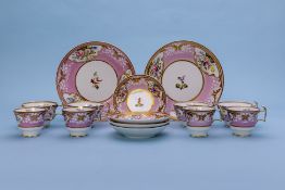 A SPODE PART TEA AND COFFEE SERVICE
