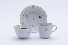 THREE ROYAL WORCESTER AND OTHER TRIOS