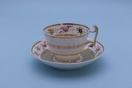 TWO TEA CUPS AND SAUCERS