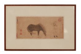 A CHINESE PRINT AFTER ZHAO MENGFU