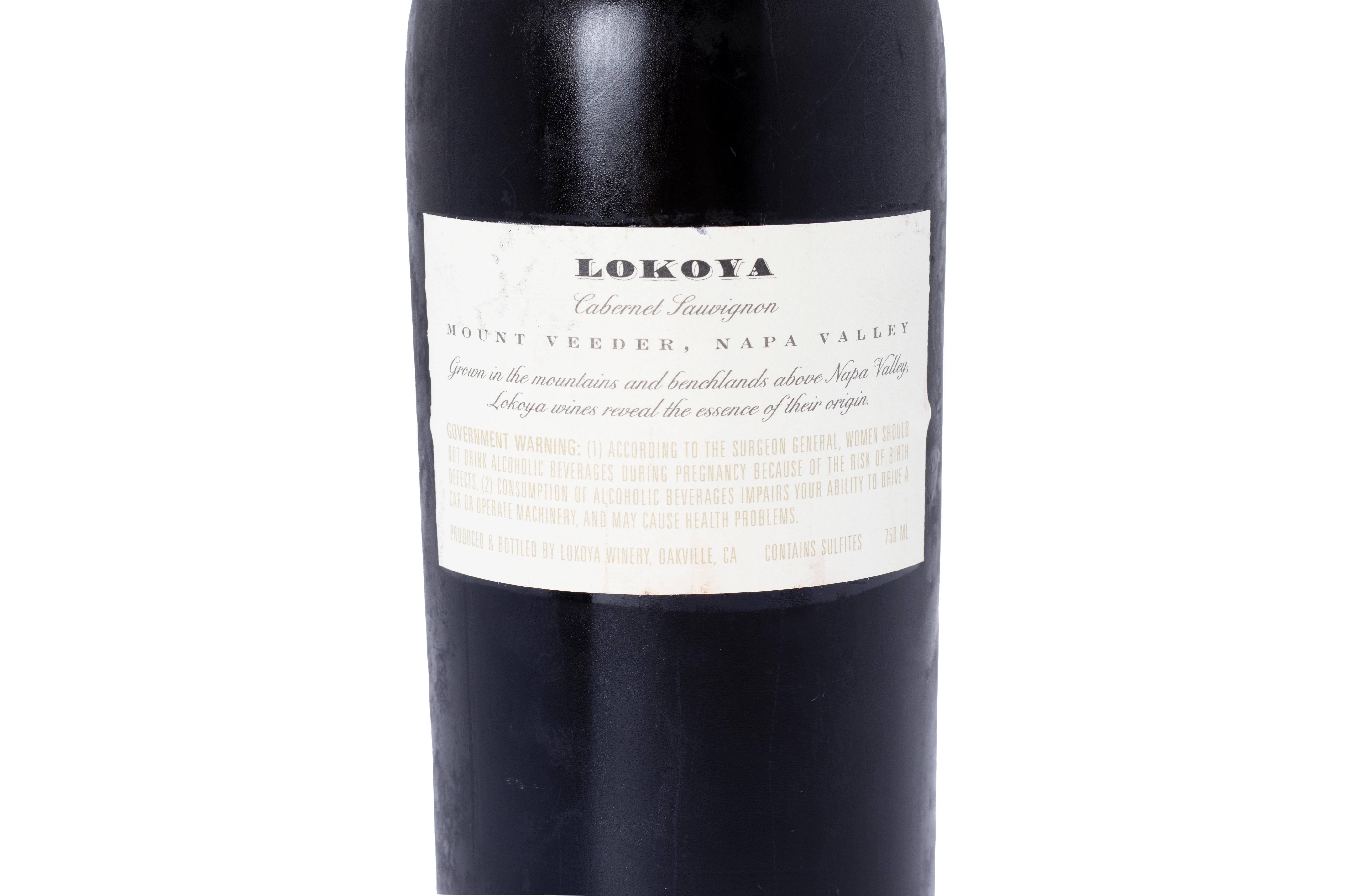 LOKOYA MOUNT VEEDER, CABERNET SAUVIGNON, 1995 - Image 4 of 4