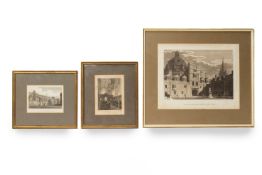 OXFORD UNIVERSITY INTEREST - THREE LITHOGRAPHS