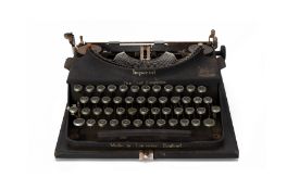 AN IMPERIAL CASED TYPE WRITER