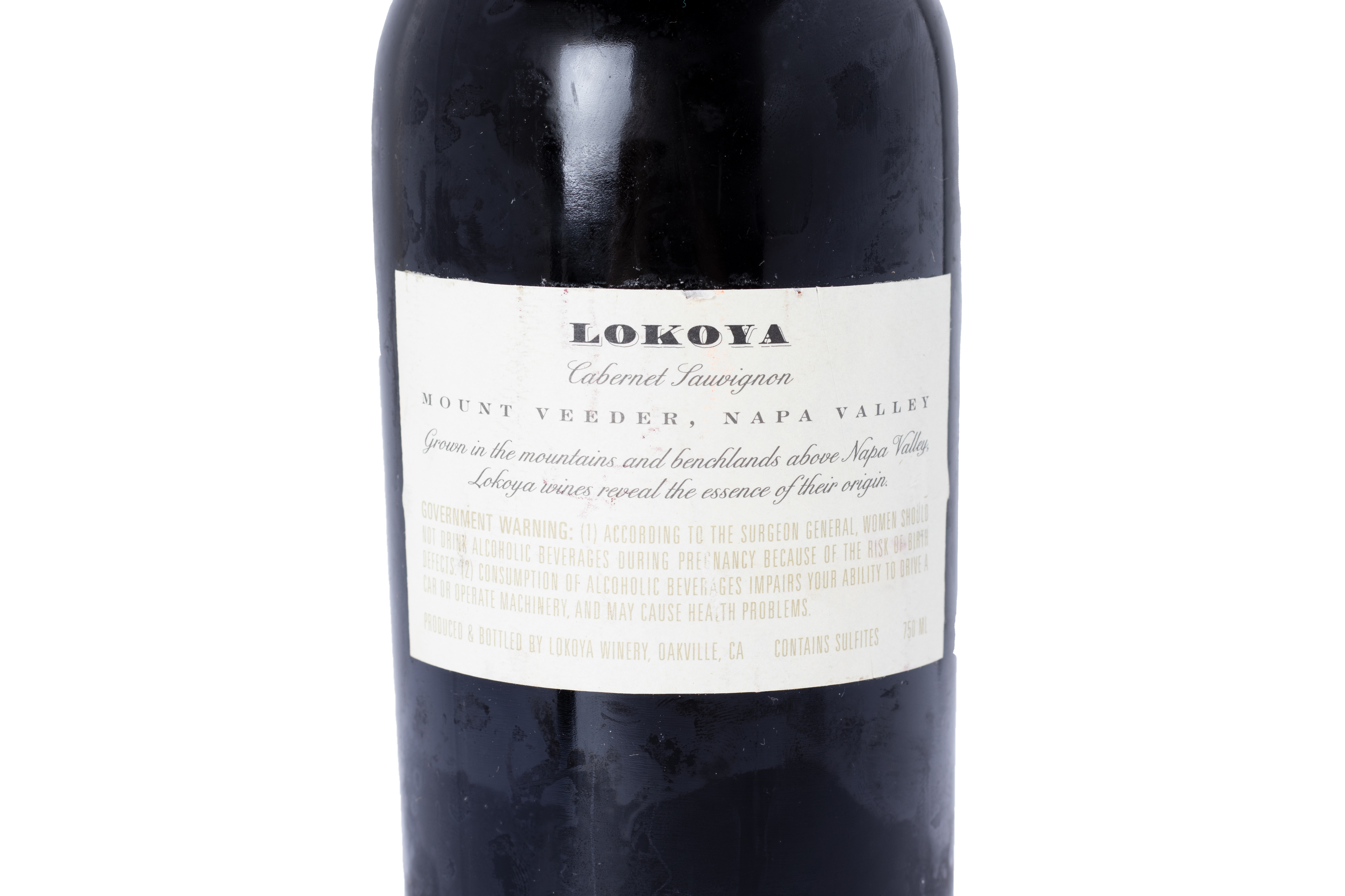 LOKOYA MOUNT VEEDER, CABERNET SAUVIGNON, 1995 - Image 2 of 4