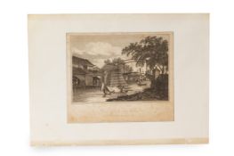 COOKE AFTER E.H. LOCKER (1777-1849) - DRAW BRIDGE AT MALACCA