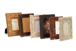 A GROUP OF SIX VARIOUS PHOTOGRAPH FRAMES