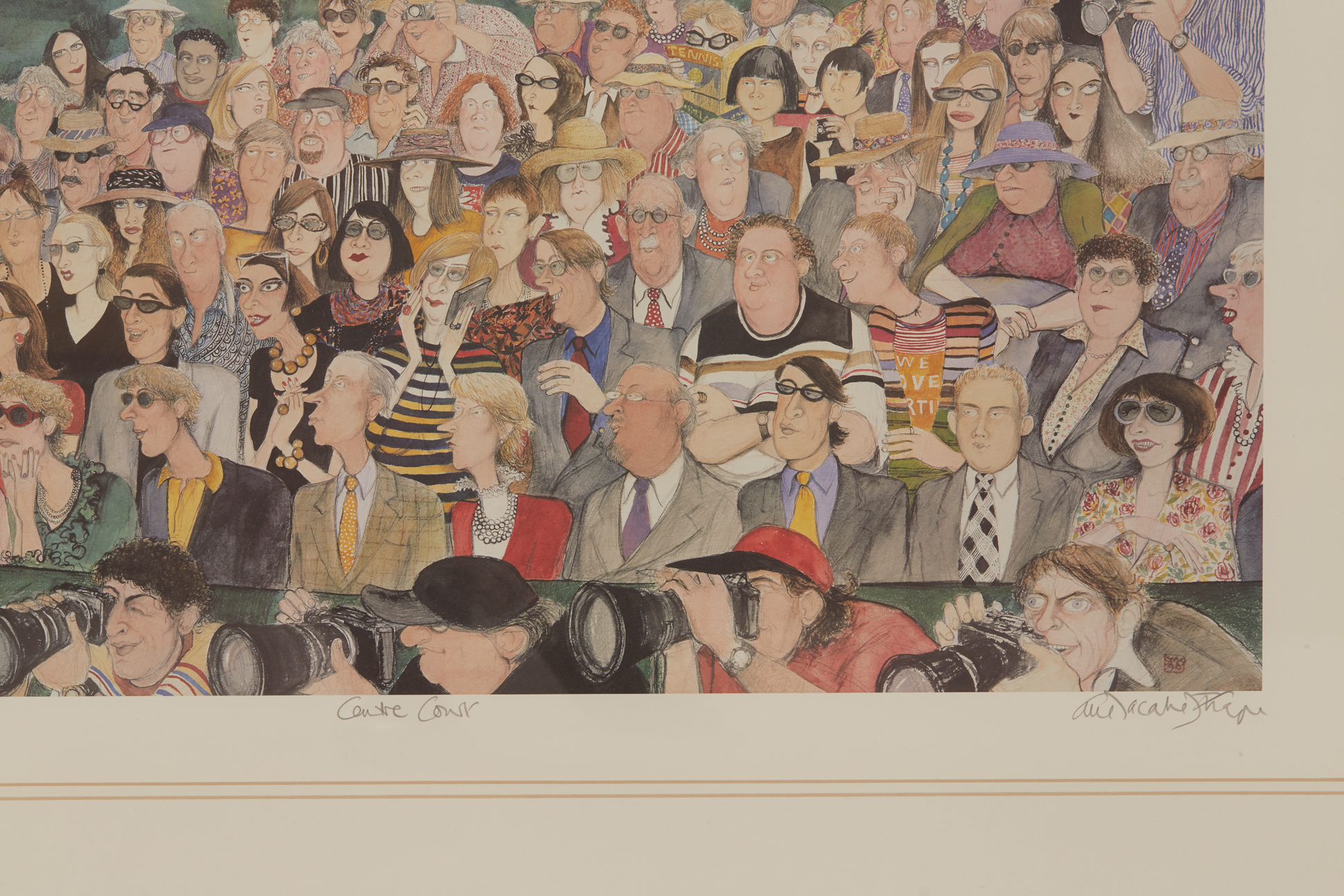 SUE MACARTNEY-SNAPE (B.1957) - 'CENTRE COURT' - Image 3 of 3