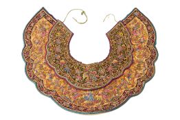 A PERANAKAN CEREMONIAL BEADED COLLAR