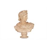 A BUST OF APOLLO