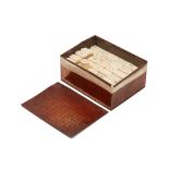 A VINTAGE MAHJONG SET