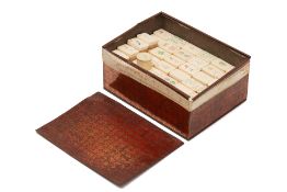 A VINTAGE MAHJONG SET