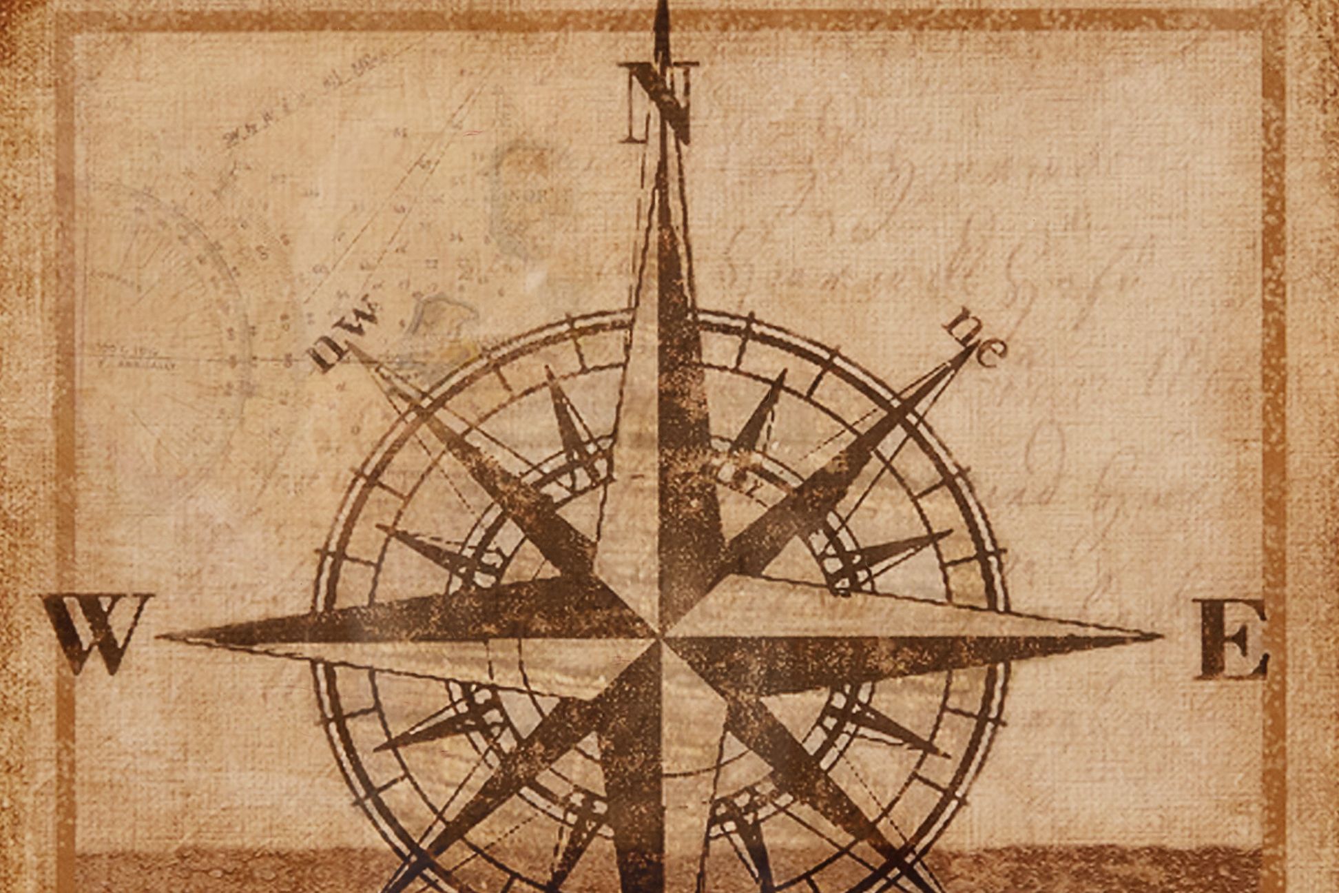 THREE FRAMED POSTERS OF COMPASSES - Image 7 of 7