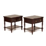 A PAIR OF NIGHTSTANDS
