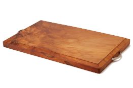 A LARGE WOODEN SERVING PLANK (2 OF 2)