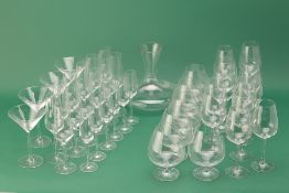 A LARGE QUANTITY OF SCHOTT ZWIESEL & LUCARIS GLASSWARE