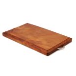A LARGE WOODEN SERVING PLANK (1 OF 2)