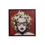 A GROUP OF FRAMED POP ART POSTERS