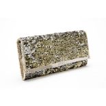 A JIMMY CHOO SEQUINED CLUTCH BAG