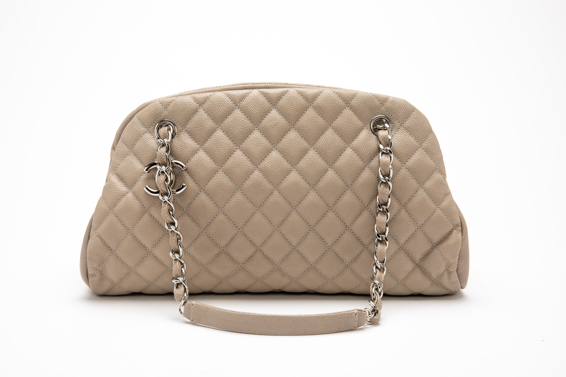 A CHANEL "JUST MADEMOISELLE" BOWLING BAG