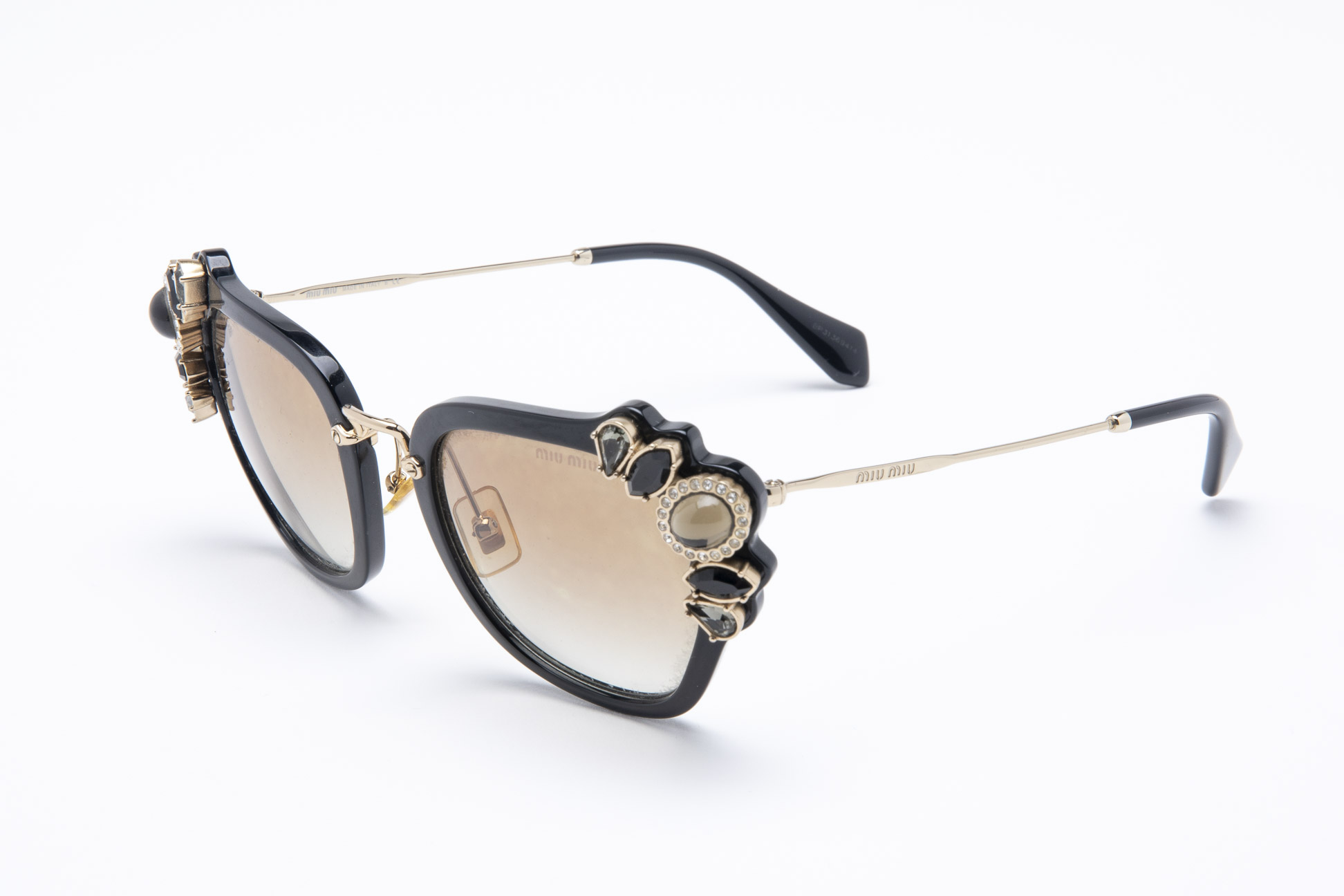 TWO PAIRS OF MIU MIU CAT EYE SUNGLASSES - Image 5 of 6