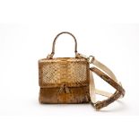 A TANGO SNAKESKIN SMALL HANDBAG