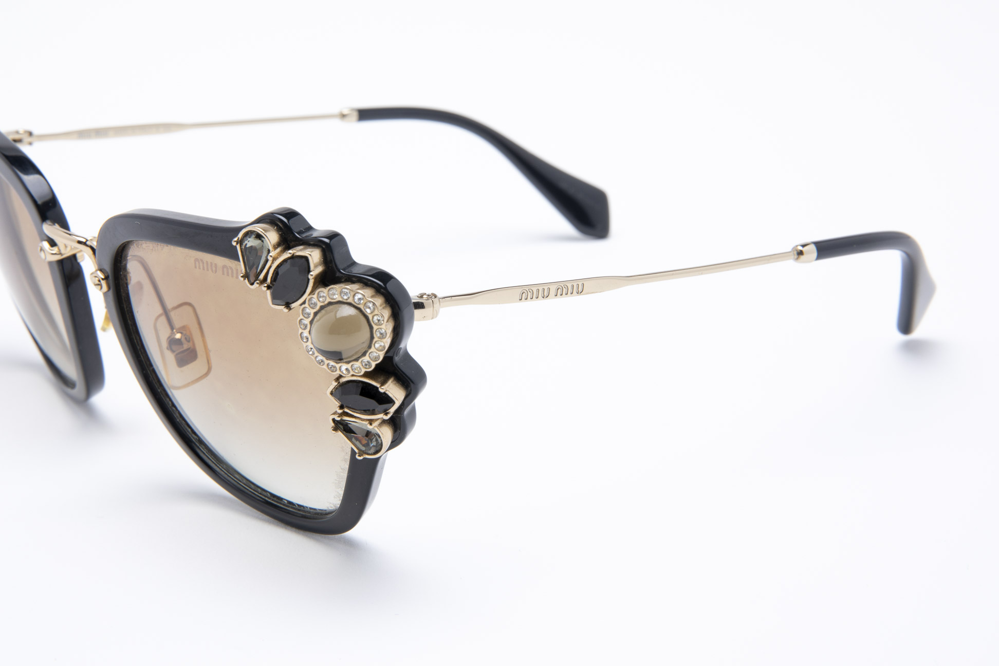 TWO PAIRS OF MIU MIU CAT EYE SUNGLASSES - Image 6 of 6