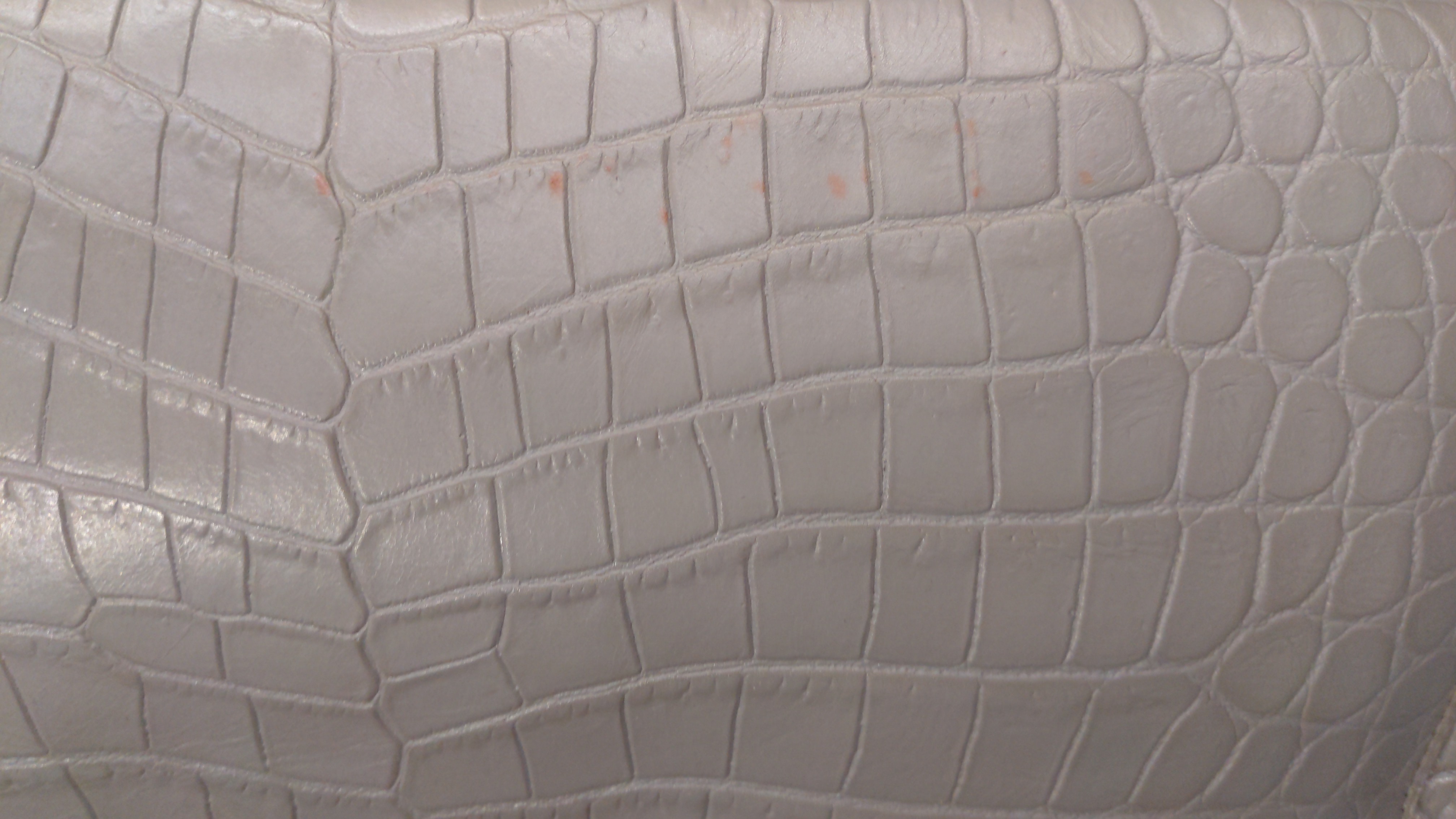 A SAINT LAURENT GREY CROCODILE EMBOSSED LEATHER TOTE BAG - Image 6 of 6