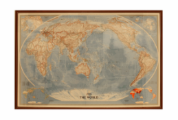 NATIONAL GEOGRAPHIC - A VERY LARGE WORLD MAP