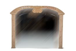 A VERY LARGE RESIN FLOOR MIRROR