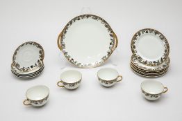 A HAVILAND LIMOGES PART TEA SERVICE