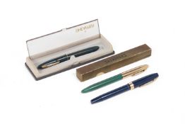 THREE SHEAFFER FOUNTAIN PENS