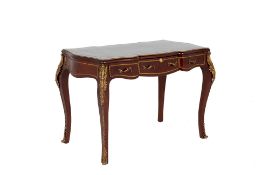 A REPRODUCTION LOUIS XV STYLE WITING TABLE