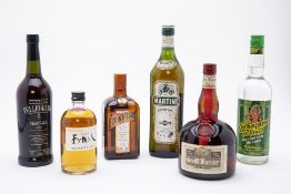 A GROUP OF ASSORTED SPIRITS