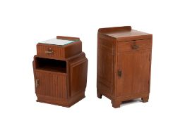 TWO VINTAGE BESIDE CABINETS