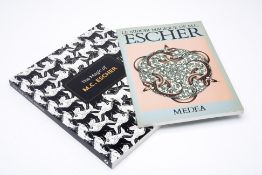 TWO BOOKS RELATING TO M.C. ESCHER