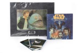 A GROUP OF STAR WARS MEMORABILIA