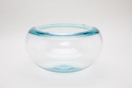 A ROYAL COPENHAGEN HOLMGAARD GLASS BOWL