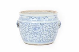 A BLUE AND WHITE PORCELAIN KAMCHENG