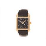 GIRARD-PERREGAUX "VINTAGE 1945" GOLD TRIPLE CALENDAR WATCH