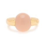 A POMELLATO ROSE QUARTZ RING