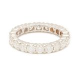 A DIAMOND FULL ETERNITY RING