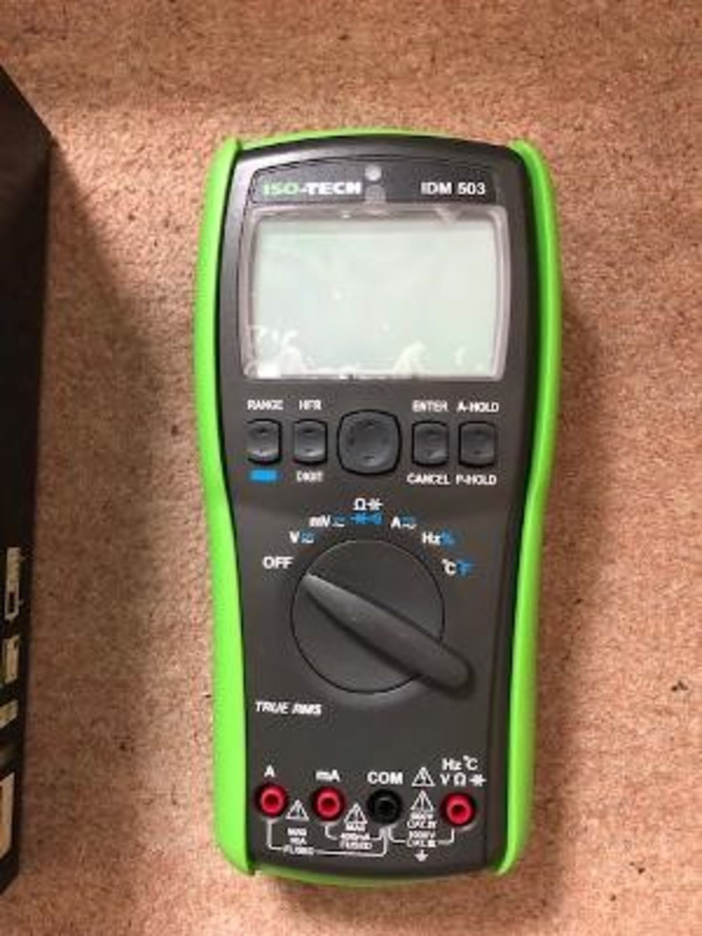 ISO-TECH IDM503 Handheld Digital Multimeter, 400mA ac 1000V ac 400mA DC 1000V dc - 7575104