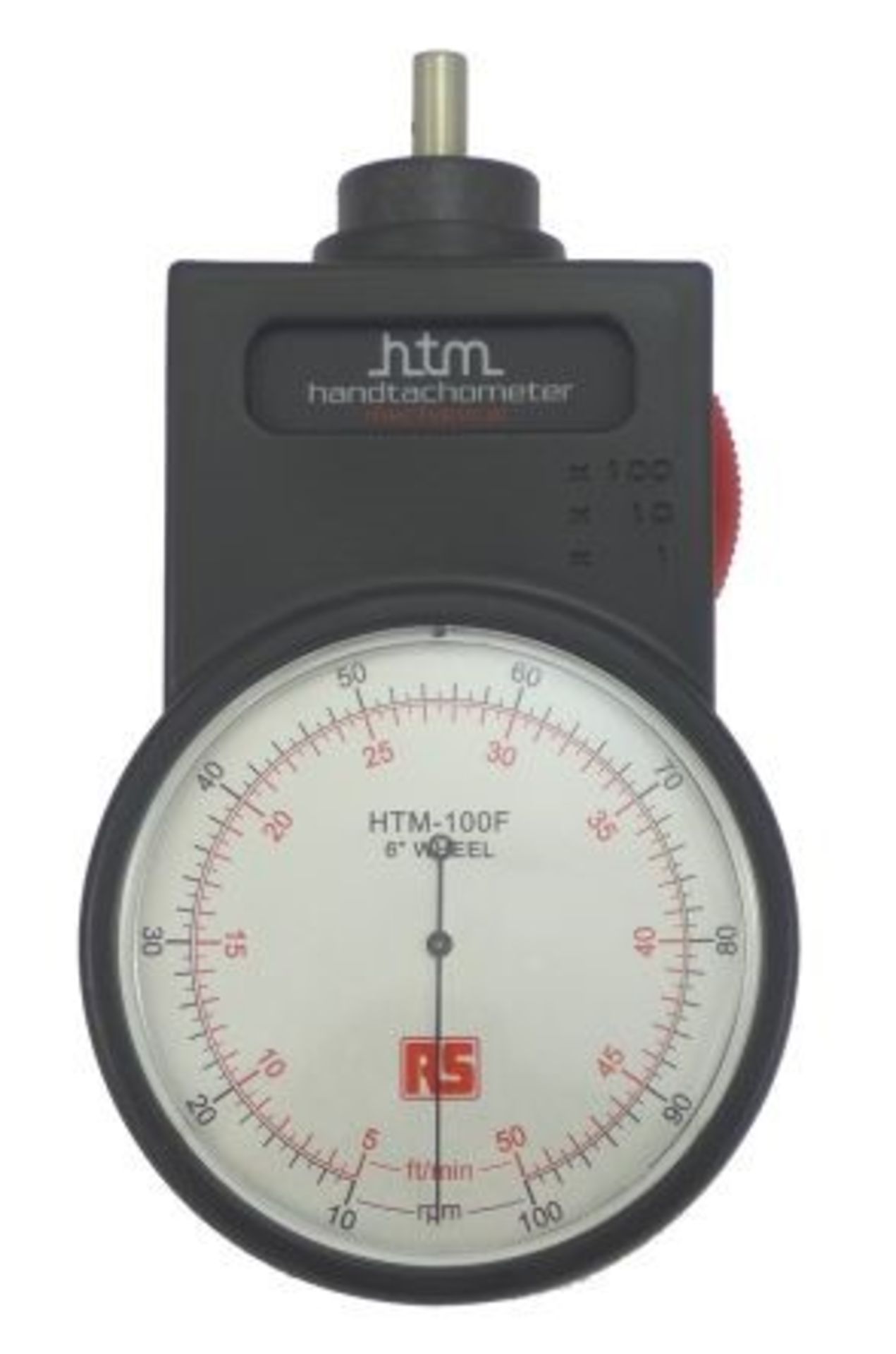 RS PRO Tachometer, Best Accuracy ±0.5 % Contact Dial 10000rpm - Image 2 of 2
