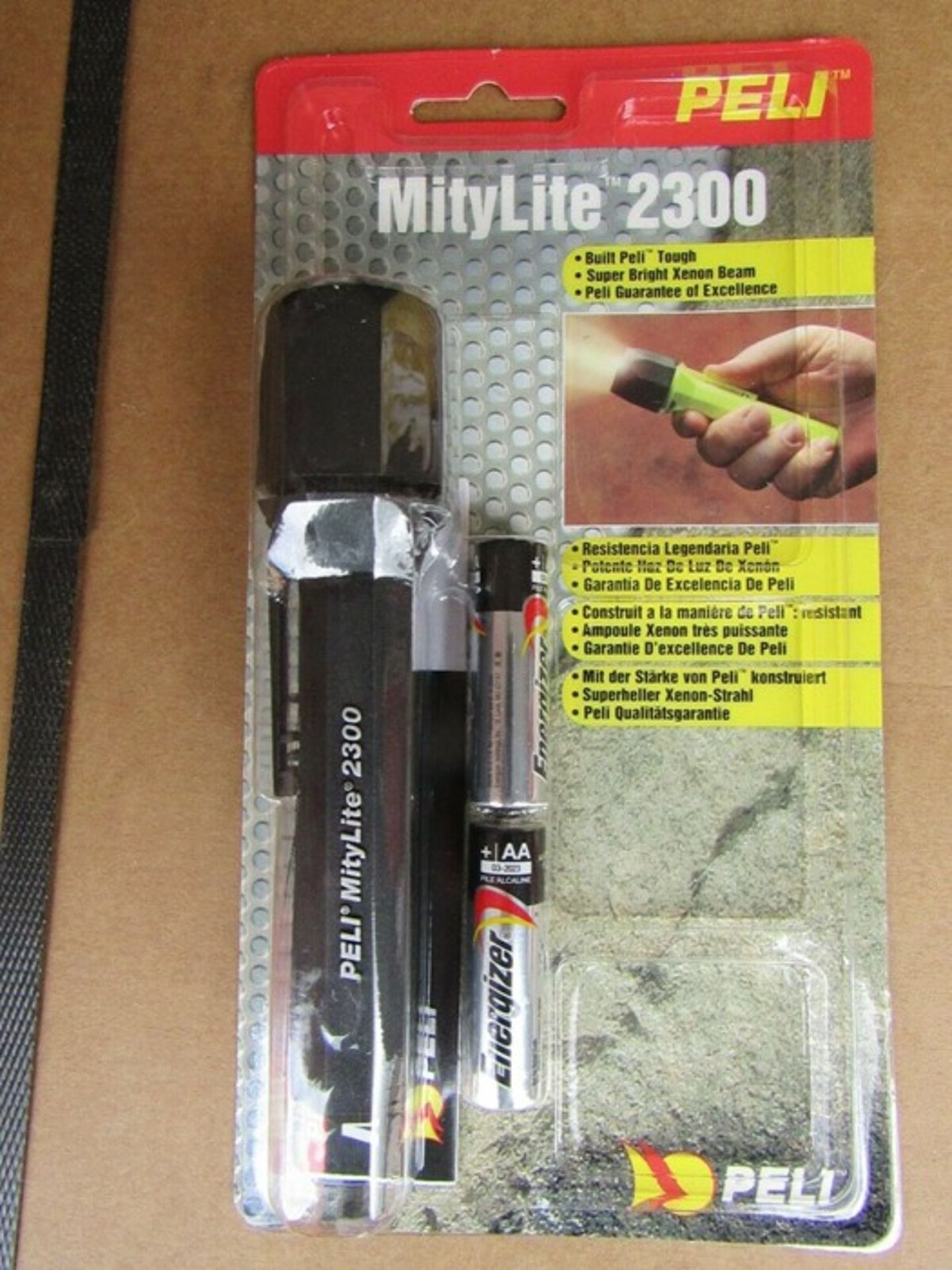 30 x Peli MityLite 2300 Xenon Torch - 2 AA - Super Bright Beam 3m 8002745